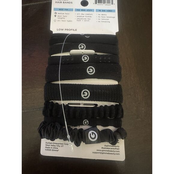 New Gimme Fit Kit Scrunchies Bundle Lot Black - Picture 3 of 3